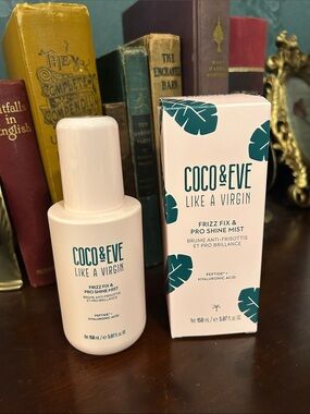 Coco & Eve Frizz Fix & Pro Shine Mist Like a Virgin NIB hair